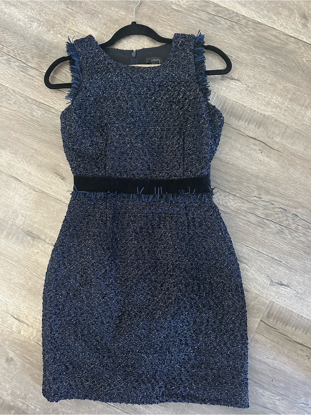 NWT J.Crew Sparkling Constellation Tweed Sheath Dress